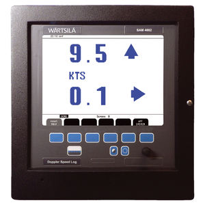 velocímetro para buque / digital / Doppler / de dos ejes