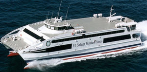 car-ferry catamarán
