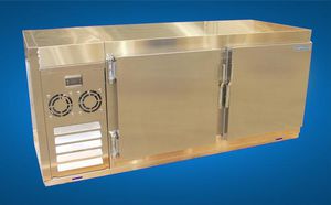 mesa refrigerada para buque