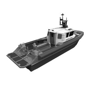 barco profesional embarcación de apoyo al buceo