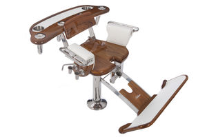silla de combate de teca
