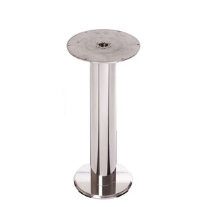 pie de mesa para barco de acero inoxidable