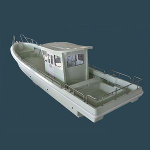barco de motor de pesca-paseo fueraborda