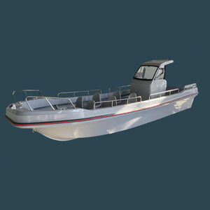 barco de motor de pesca-paseo fueraborda