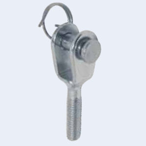 terminal para jarcia firme con clavija articulada