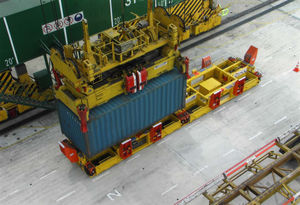 spreader para contenedores / de tipo twin-lift / automático