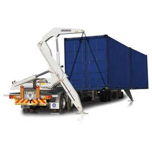 remolque portacontenedores / para terminal portuaria / de autocarga / de carga lateral