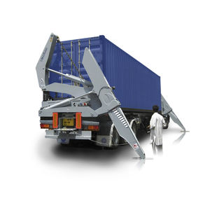 remolque portacontenedores / para terminal portuaria / de carga lateral / de autocarga