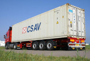 chasis triple eje / portacontenedores