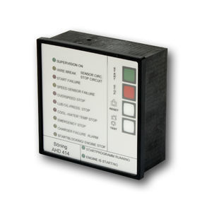 sistema de arranque y parada para motores diésel de propulsión para yates y buques (con sistema de alarma) 1