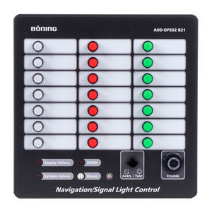 panel de mando y control para buque