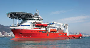 buque de servicio offshore de apoyo al buceo