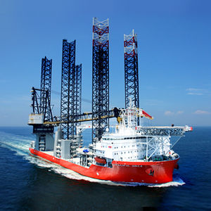 buque de servicio offshore para la construcción