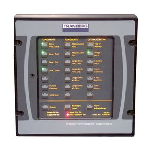 panel de mando y control para buque