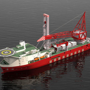 buque de servicio offshore para transporte de mercancía pesada 1