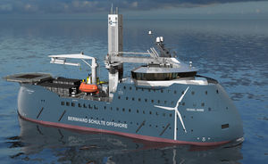 buque de servicio offshore para parques éolicos