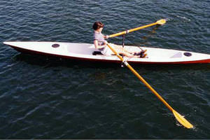 barco de remo de travesía / skiff
