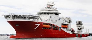 buque de servicio offshore de apoyo al buceo