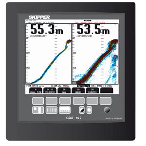 ecosonda para buque / con pantalla LCD