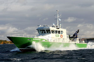 barco profesional barco de vigilancia