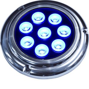 iluminación subacuática para barco