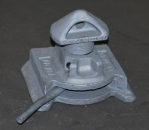 twistlock para amarre de contenedor de cola de golondrina