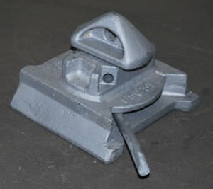twistlock para amarre de contenedor de cola de golondrina