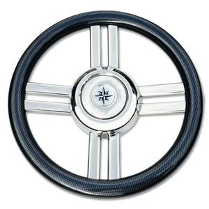 volante para barco de motor de acero inoxidable