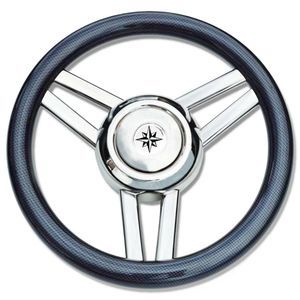 volante para barco de motor de acero inoxidable 1