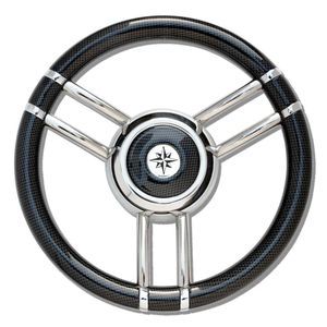 volante para barco de motor de acero inoxidable 1