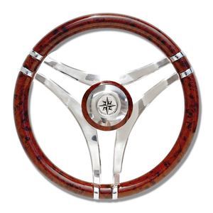 volante para barco de motor de acero inoxidable