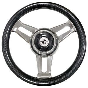 volante para barco de motor de acero inoxidable 1