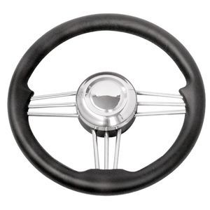volante para barco de motor barnizado con poliuretano 1