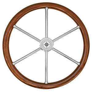 volante para barco de motor de acero inoxidable 1