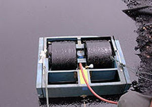skimmer de hidrocarburos de tambor