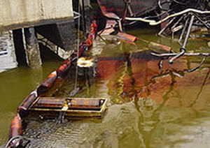 skimmer de hidrocarburos de tambor