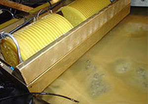 skimmer de hidrocarburos de tambor