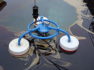 skimmer de hidrocarburos de rebosadero