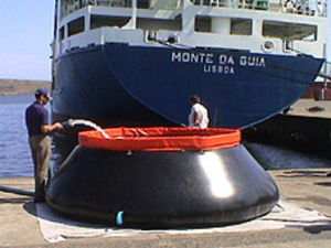 depósito de hidrocarburo / de almacenaje temporal / autoportante