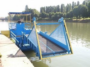 barco profesional draga de succión con disgregador
