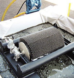 skimmer de hidrocarburos de cepillo
