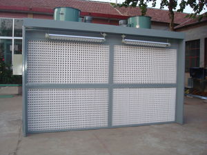 sistema de tratamiento de aire / para astillero naval / con filtro de carbón activado