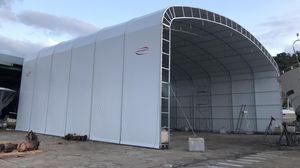 hangar para reparación de barcos