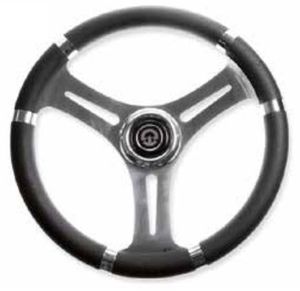 volante para barco de motor de acero inoxidable