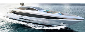 superyate de crucero / con hard-top / de aluminio / con 5 camarotes