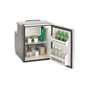 refrigerador con congelador para barco / empotrable / de compresores / de acero inoxidable