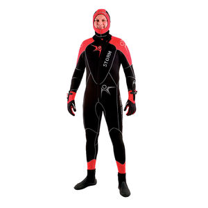 traje semiimpermeable de buceo / integral / de una pieza / de manga larga