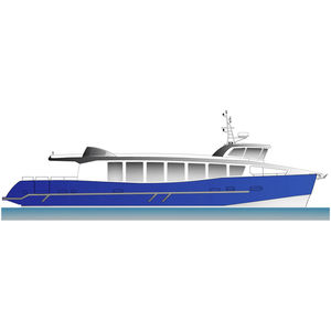 barco de pasajeros / intraborda / diésel / de aluminio