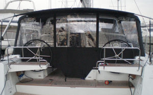 cierre de cockpit para velero