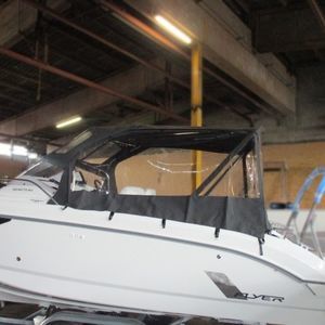 cierre de cockpit para barco a motor